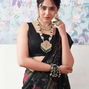 Mesmerizing Georgette Saree
