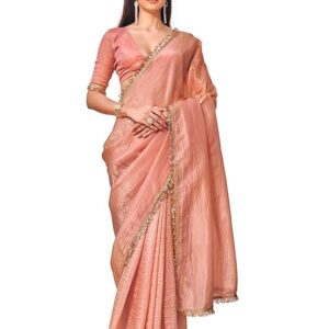 Organza saree