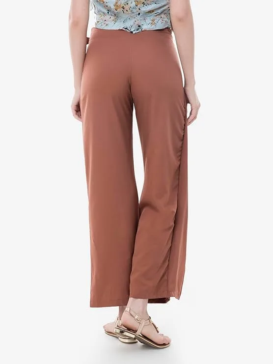 Rust Regular Fit Trousers