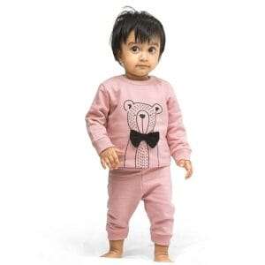 Infant Fleece Track Suit: Children's Real Basics (Unisex)