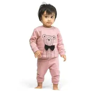 Infant Fleece Track Suit: Children's Real Basics (Unisex)