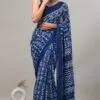 Pure Cotton Mulmul Saree