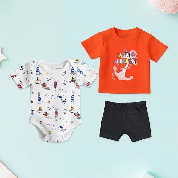 Organic 100% Cotton Baby Clothes