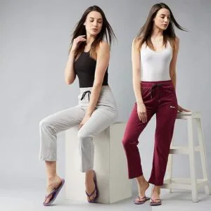 Get Two for One: Women's Cotton Casual Pyjama 2-Pack