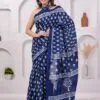 Pure Cotton Mulmul Saree