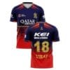 Virat 18 RCB Jersey 2025