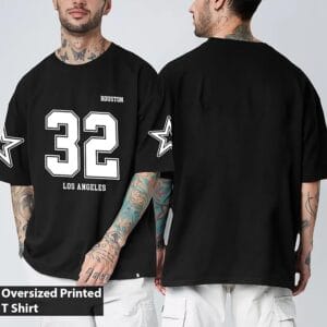 Men's Black Oversized