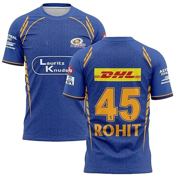 Rohit 45 MI Jersey 2025
