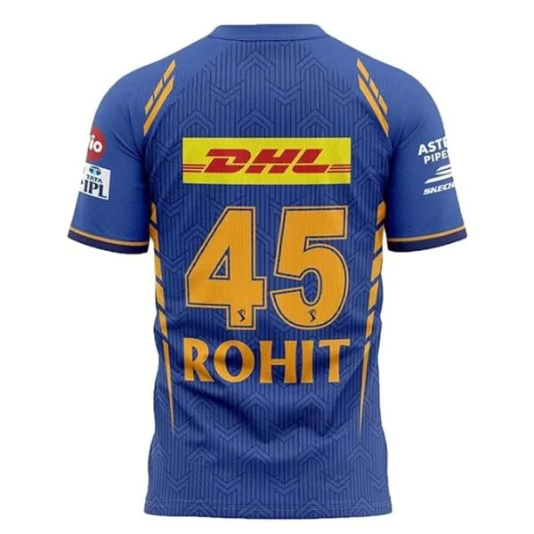 Rohit 45 MI Jersey 2025