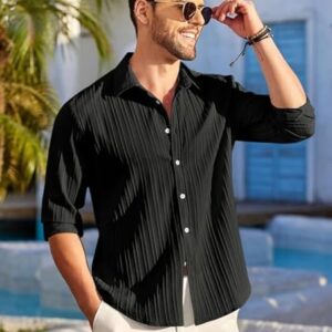 Men's Stylish & Fancy Shirts: Why Textured Full Sleeve are a Must!