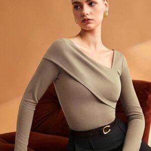 Stretchable Beige Top