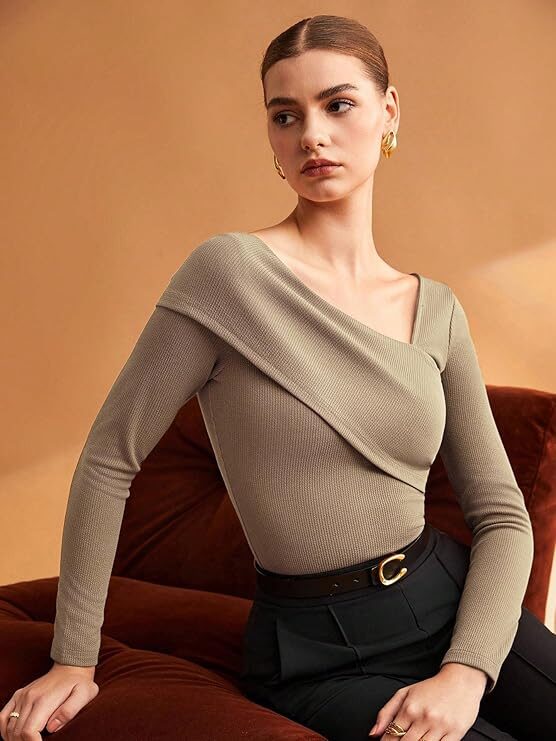 Stretchable Beige Top