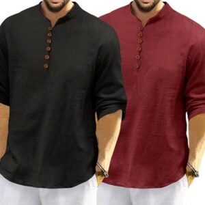 Men's Short Kurta: Combo Styles crafted for the true Dandiya King.