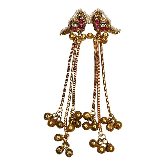 Kashmiri Bird Motif Danglers