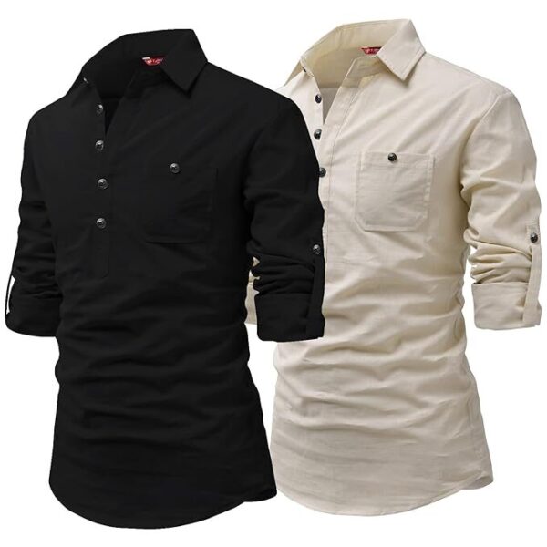 Pure Cotton Short Kurta