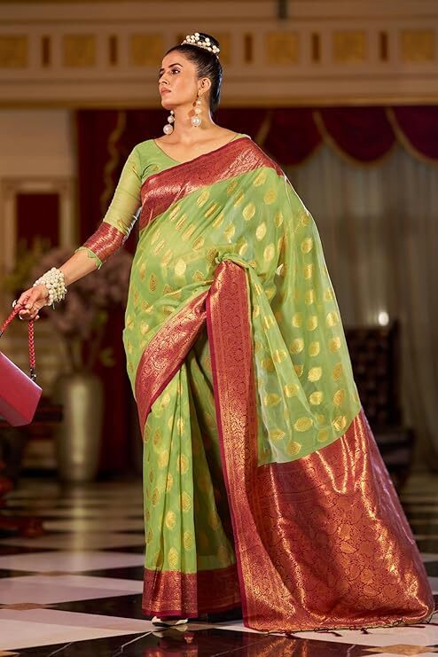 Organza Silk Saree