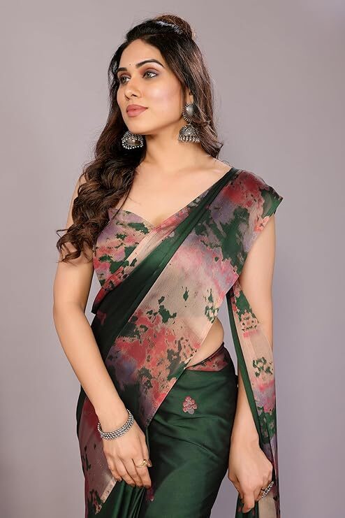 Tie Dye Printed Saree