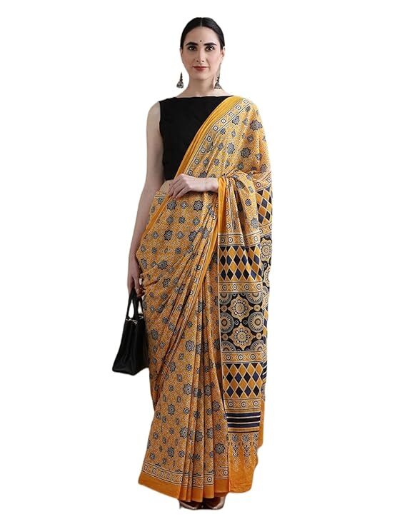 Jaipuri Cotton Mulmul Saree